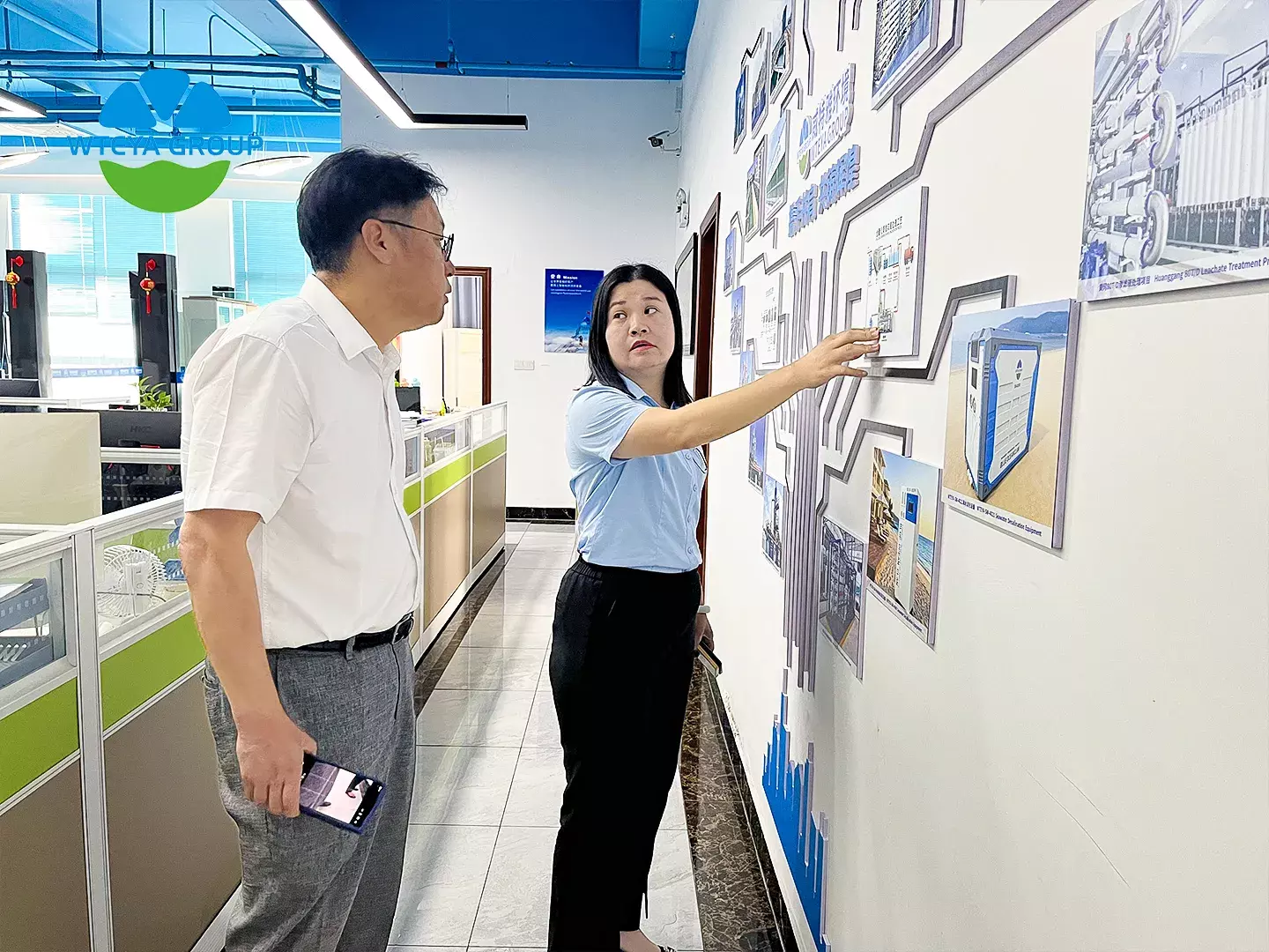 WTEYA Korean battery wastewater cooperation - WTEYA factory visit