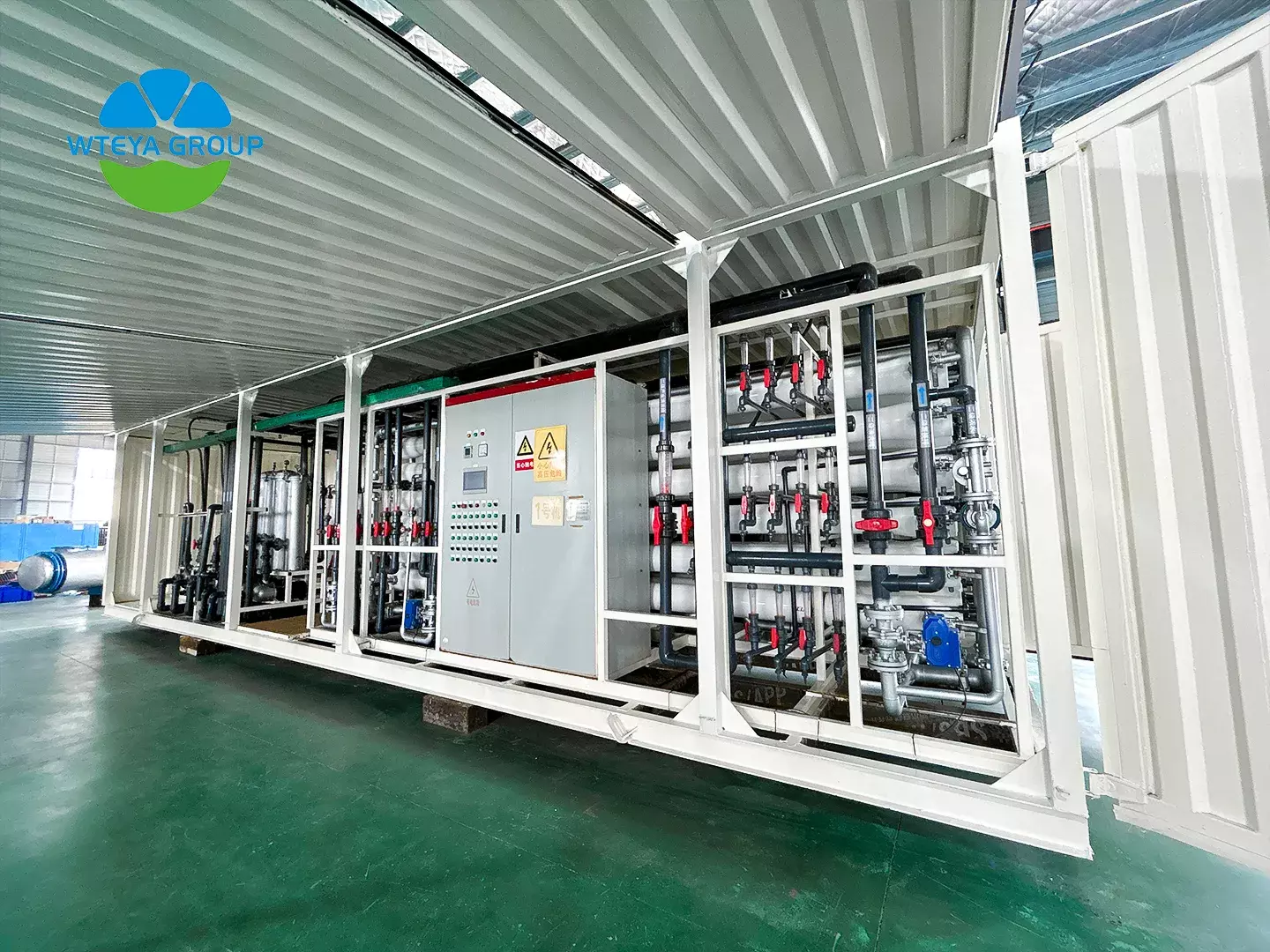 seawater desalination plant installation